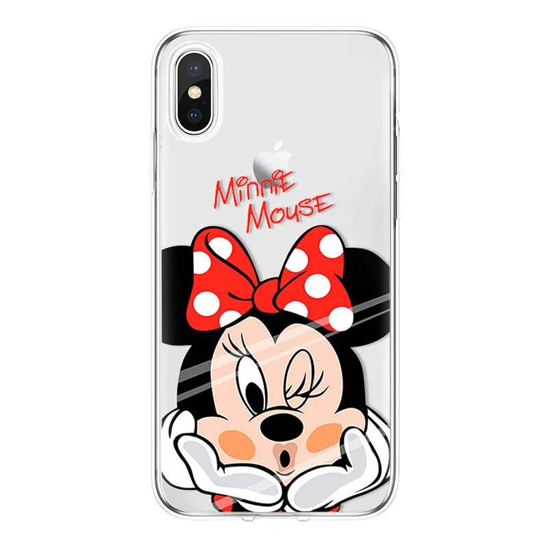 Чехол с поцелуем capa для iPhone 6 S 7 8 Plus Funda Coque Soft 7plus plus X XR Xs Max TPU Тонкий чехол |