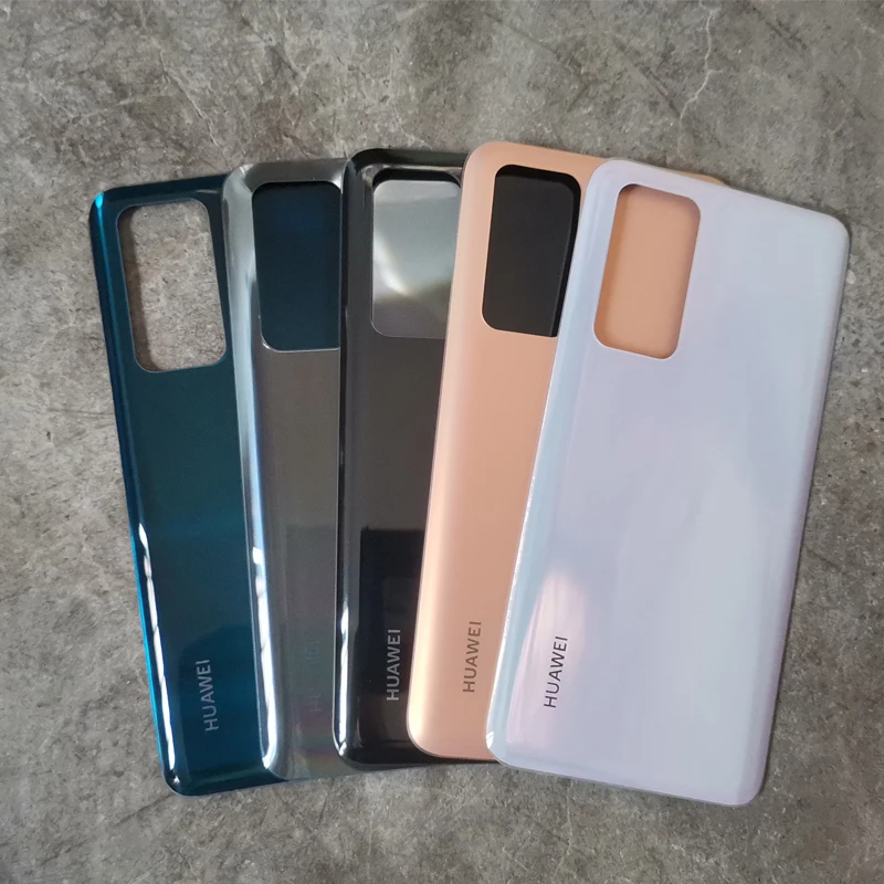 

Replacement Housing For Huawei P40 5G / P40 pro Battery Back Cover Glass Panel Rear Cover Door Repair Spare Parts + Sticker Glue