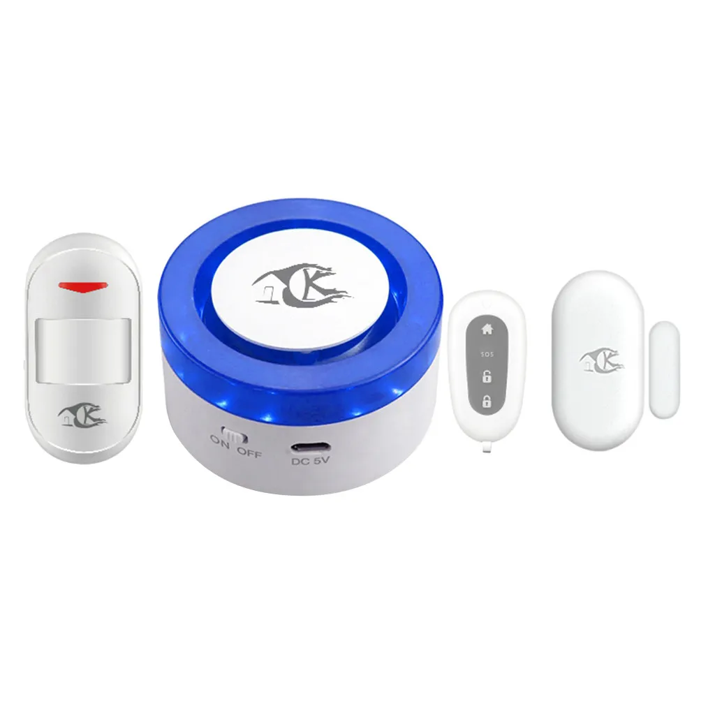 Умный дом беспроводной Wi Fi USB сирена датчик сигнализации работает с Alexa Echo Google Home