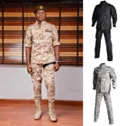 Военная Униформа армии США WW2, тактический армейский костюм для солдата, камуфляжная Мультикам Боевая куртка + брюки, комплект одежды для пустыни