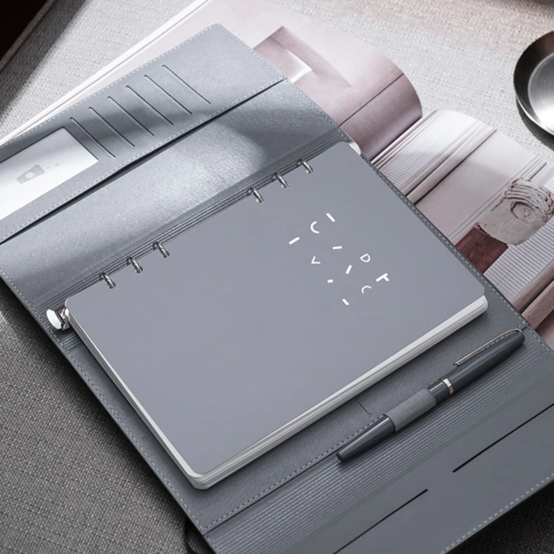 2021 A5 спиральная записная книжка С ПЕРЕПЛЕТОМ с листьев Тетрадь повязки 6