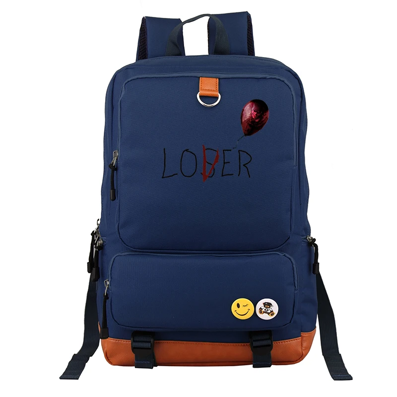 

Lover Loser Design Unisex Backpack School Bags for Teenager Girls Boys Loser Lover Printed Schoolbag Harajuku Custom Bag Plecak