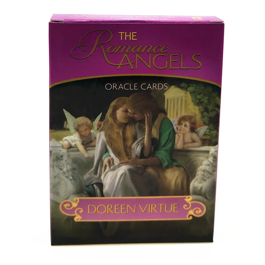 

Romance Angels Oracle Cards- 44 Cards Tarot Game NEW,SEALED No golden edges