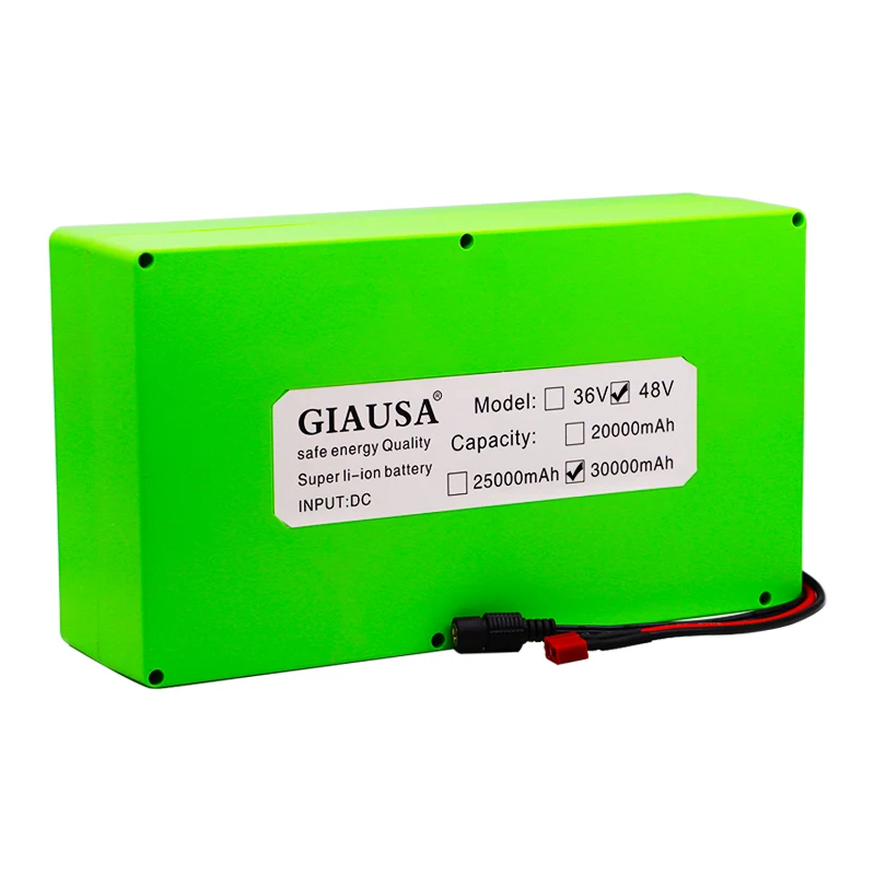 Sofoda 48V/54 6 V 18650 литий ионный аккумулятор 30Ah 2000W Встроенный 30A BMS для электрических