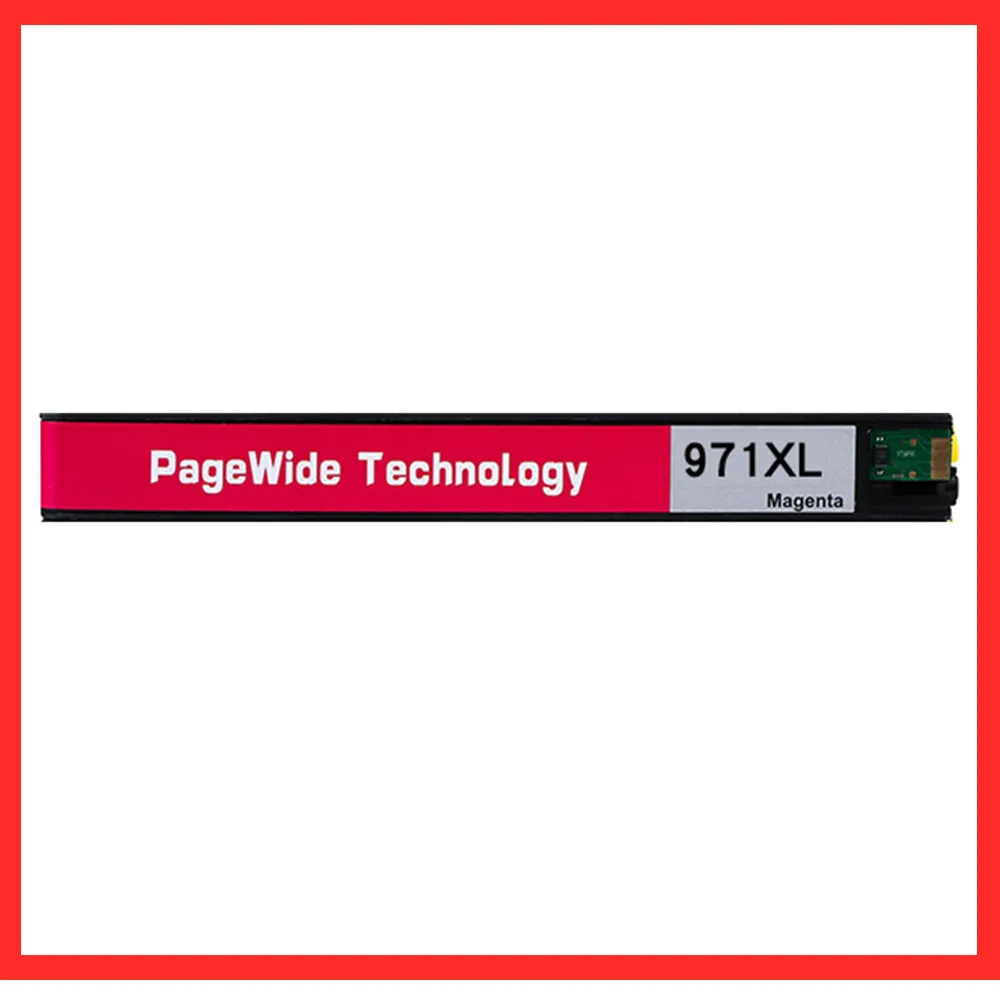 Картридж с пурпурными чернилами для принтеров HP 970XL 971XL 970 Officejet Pro X451dn X451dw X551 X576dw