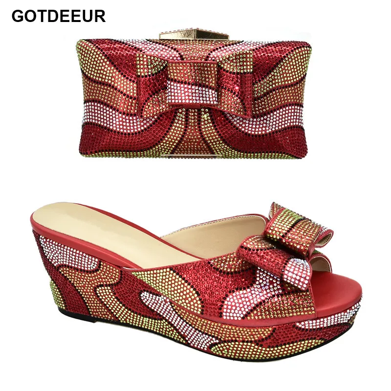 

Новинка 2020, оптовая продажа, свадебные туфли и подходящие женские туфли и сумочки для вечеринок, женские свадебные туфли на высоком каблуке,...