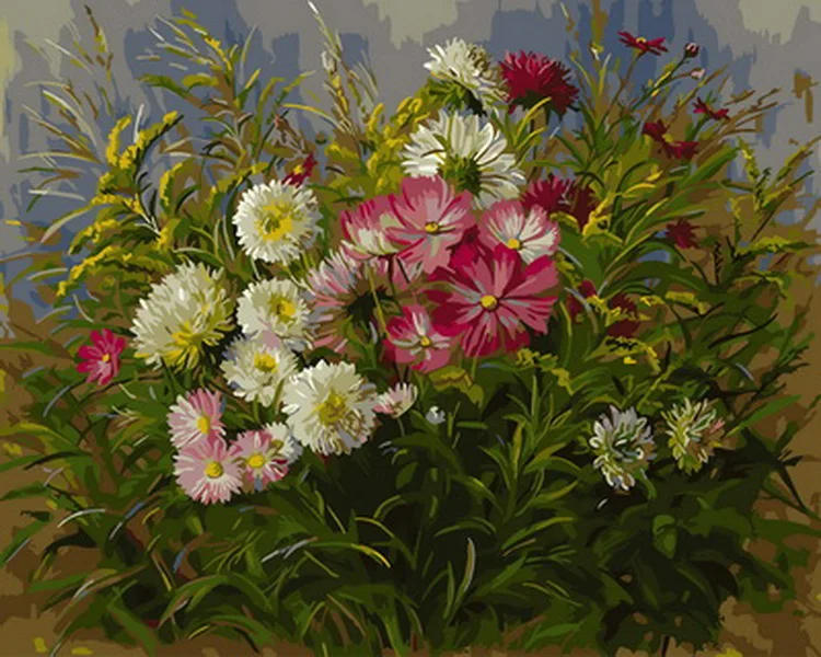 Набор для рисования по номерам на холсте без рамки 4050 см|Рисование и каллиграфия|