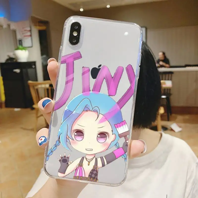 

lol League of Legends Ember Phone Case Transparent soft For iphone 5 5s 5c se 6 6s 7 8 11 12 plus mini x xs xr pro max