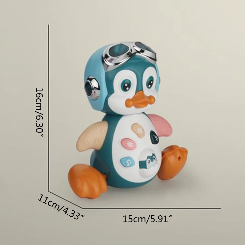

Interactive Toys Hands-on Brain Swing Musical Penguin Excellent Development Toys for Boys and Girls Differnt Sounds