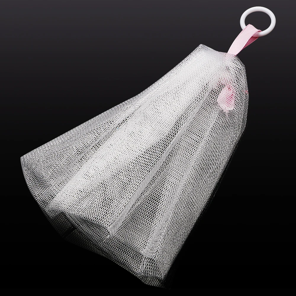 

1 PC Bath Shower Soap Blister Bubble Mesh Body Cleansing Nets Bath Washing Tool Wash Face Soap Foaming Net Bathroom Accessories