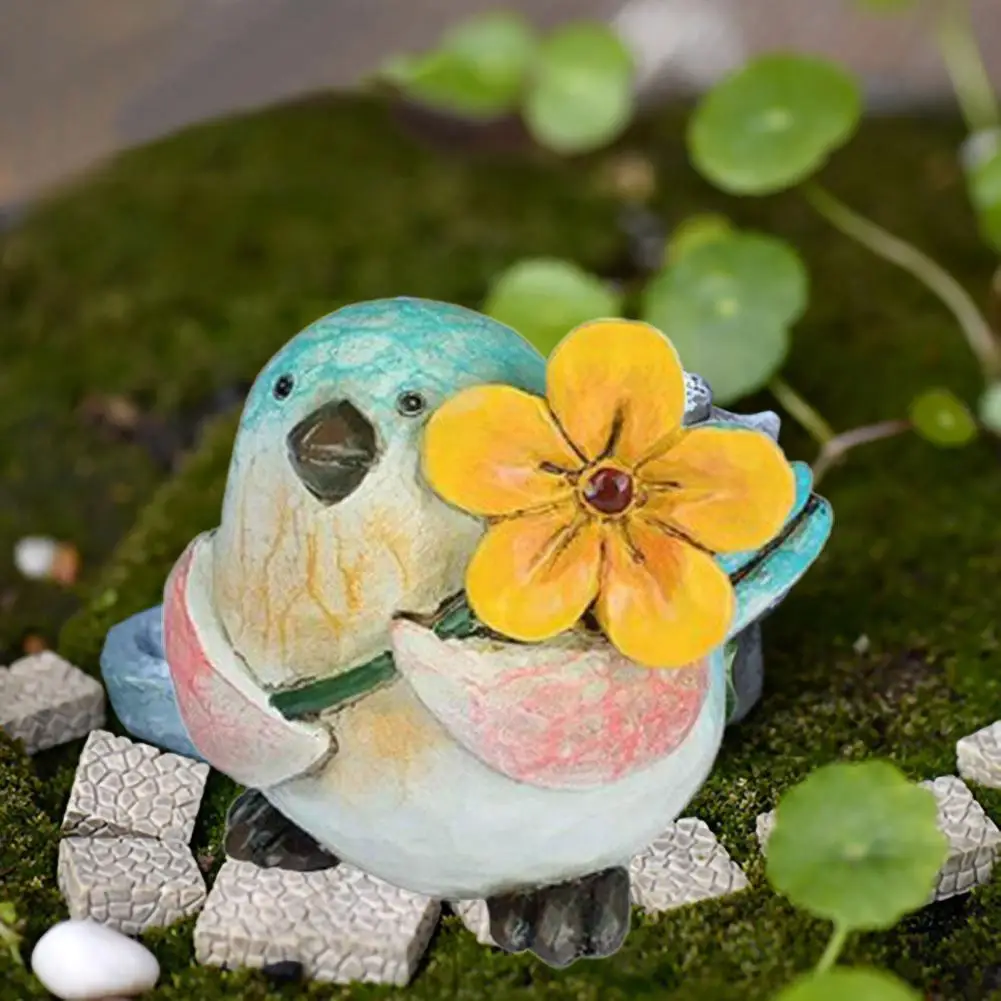 

Fairy Garden Miniaturen Mini Vogel Kikker Eekhoorn Ambachten Beeldjes Tuin Hars Decoraties Accessorie Diy Bonsai Vetplant B1V3
