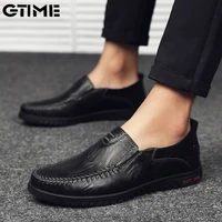 genuine leather men shoes 2021 casual slip on formal loafers men moccasins italian black male driving shoes zynwy 232