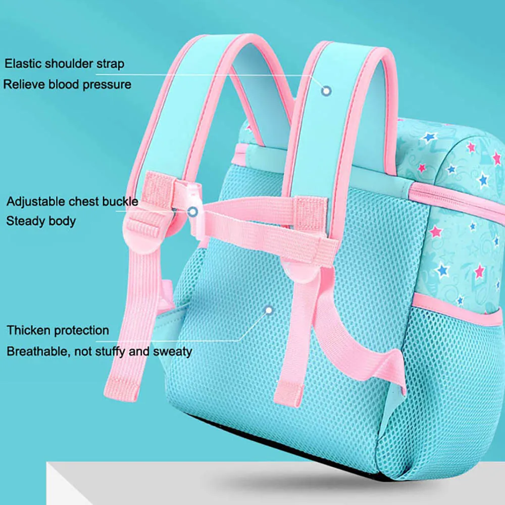 Disney Kindergarten Schoolbag Children Kids 3 Years Old 5 Tide Net Red Cute Girl Male Baby Light Personality Boy Backpack