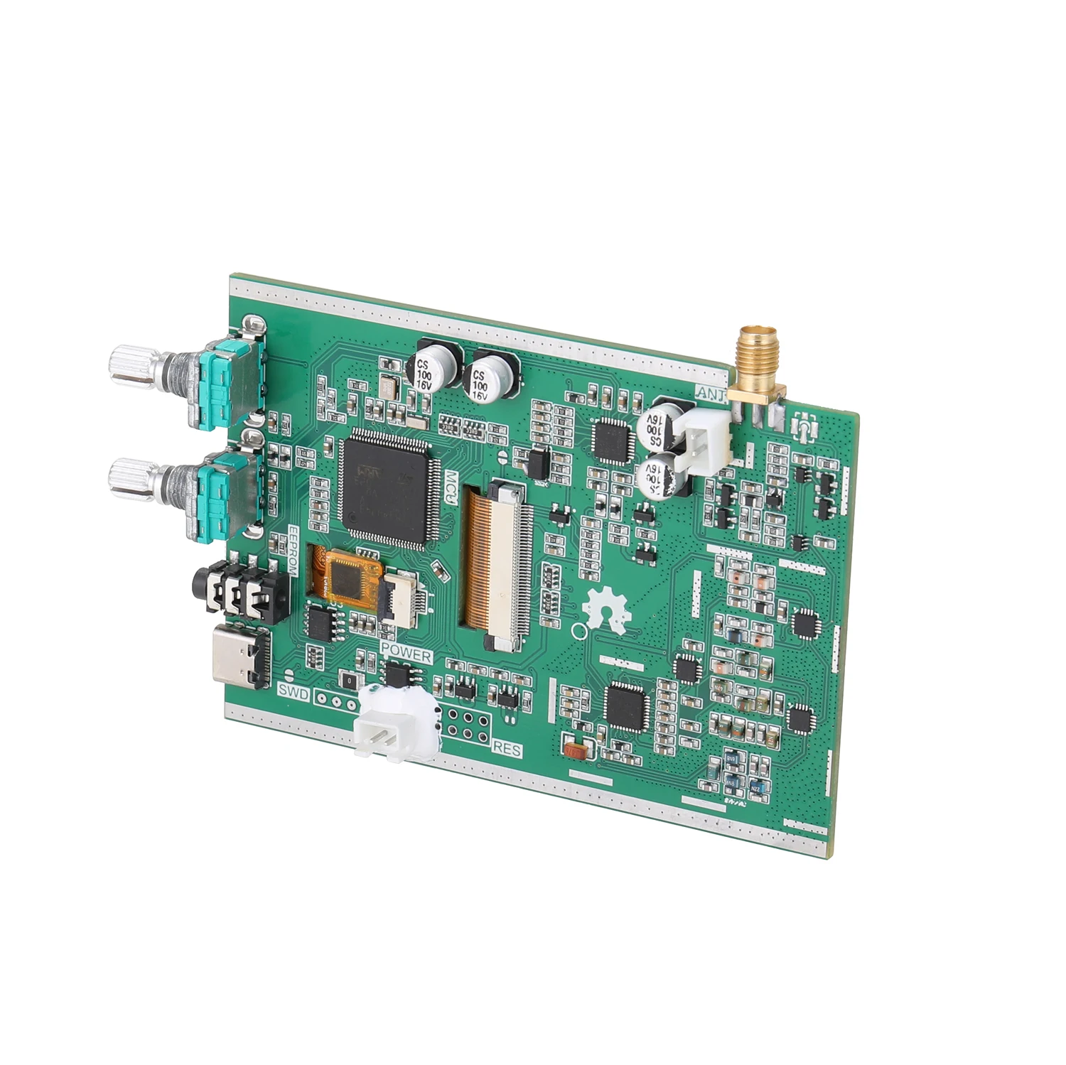

3.5 Inch Touching Screen SDR HAM Transceiver Receiver STM32H742 50KHz-200MHz Malachite SDR Radio Malahit DSP