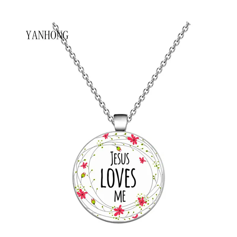 YANHONG Christian jewelry Inspirational Jesus Vintage Chain Necklace Faith Bible Pendant She believed she could so did. | Украшения и