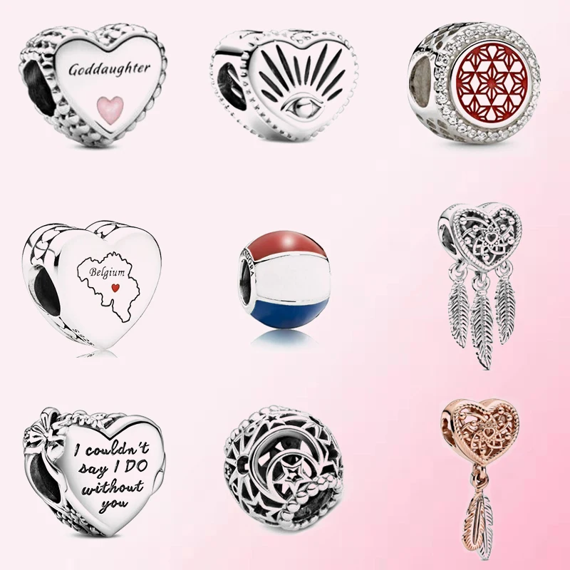 

High Quality Original 925 Sterling Silver Custom Beautiful Noble Style DIY Beads