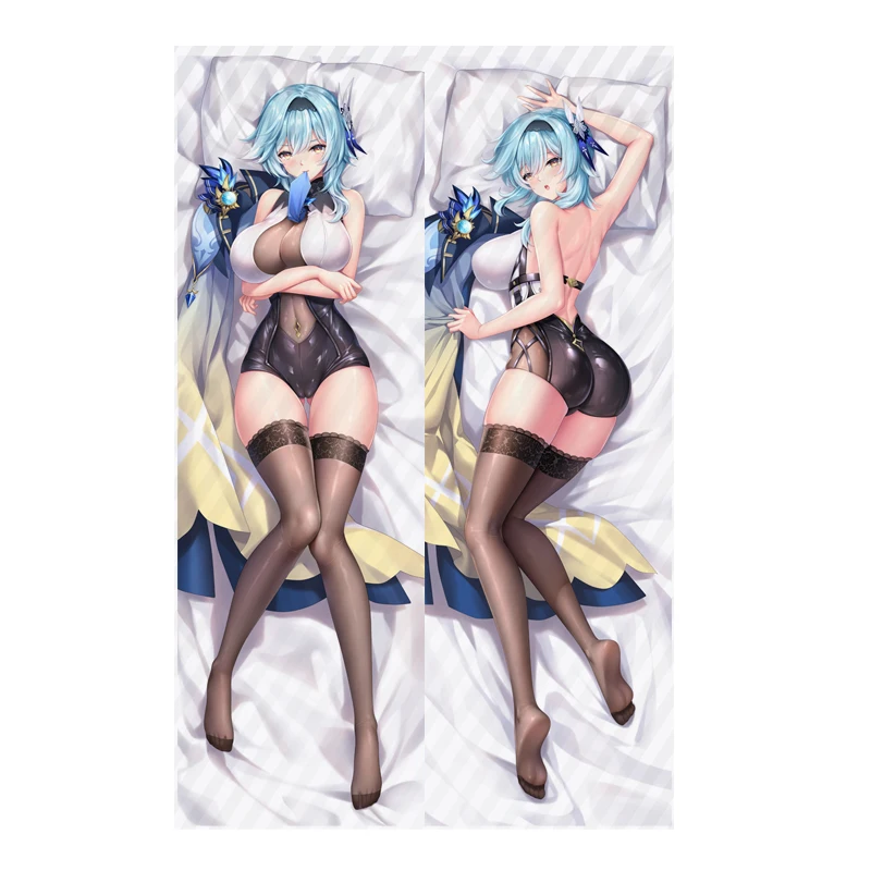 

Genshin Impact Eula Body Pillow Case Double-sided Cushion Cover Dakimakura Otaku Bedding Game Character Pillow Cover
