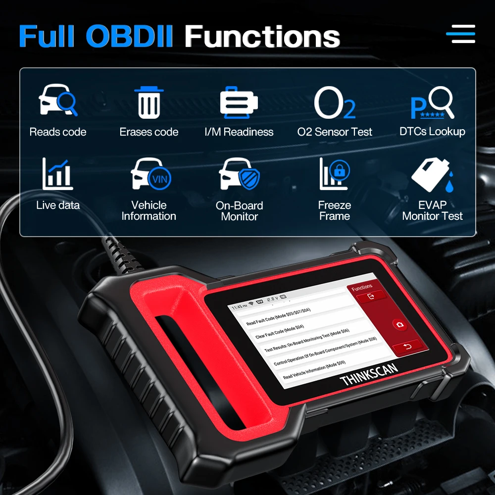 THINKCAR Thinkscan Plus S6 профессиональные диагностические инструменты OBD2 с 4 системой Oil EPB