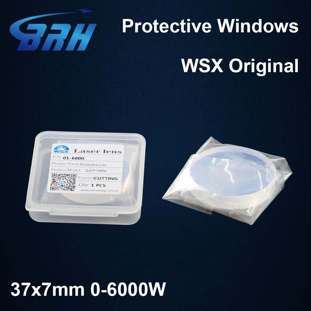 10 шт./лот WSX оригинальный защитный Windows 37x7 мм оптический объектив для волоконной