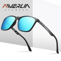 aiverlia sunglass man polarized sunglasses men aluminum driving glasses brand design tr frame uv400 mirror oculos masculino male
