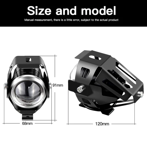 Мотоциклетные фары U5, прожекторы, противотуманные фары для HONDA Cb650f Cb500x cbr650f msx VTR1000F FIRESTORM CB900F Hornet