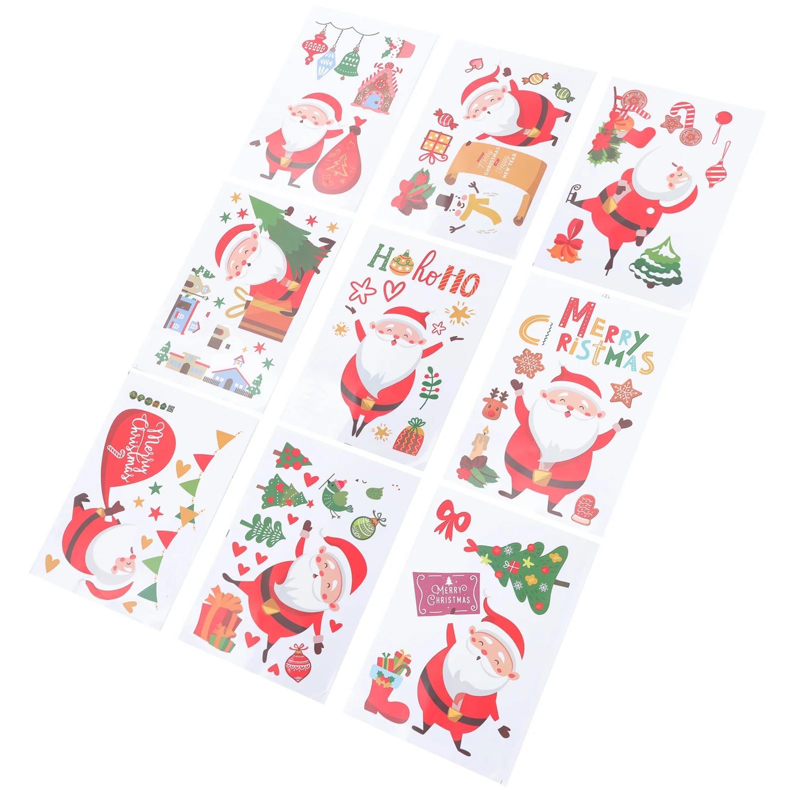 

Sheets of Christmas Wall Stickers Fashionale Window Sticker Christmas Decor