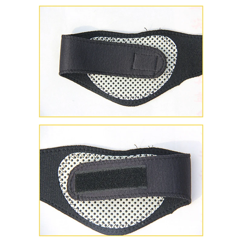 

Health Care Neck Support Massager Tourmaline Self-heating Neck Belt Protection Spontaneous Heating Belt Body Massager 1Pcs