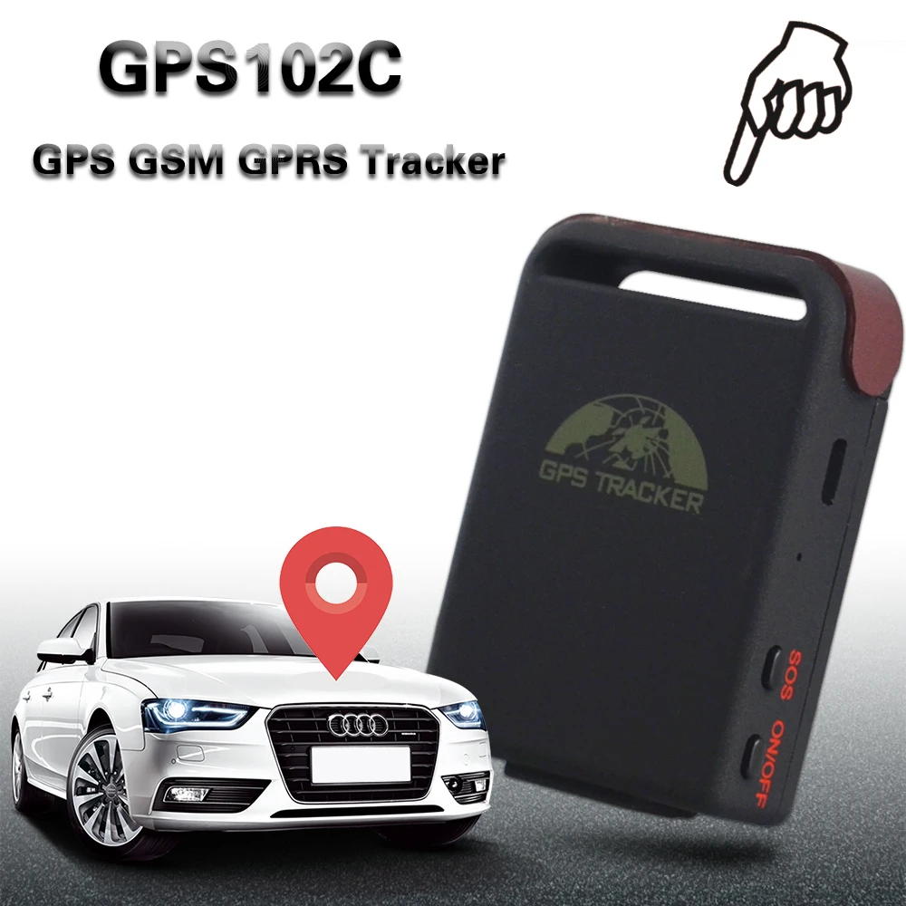 GPS 102C автомобильный трекер TK102C для автомобиля LBS определения местоположения в