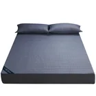 Стеганый коврик для матраса нескользящий матрас простыня для матраса с регулируемой пряжкой 9 цветов