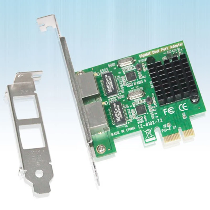Двухдиапазонный Wi-Порты и разъёмы слот Pci-E X1 Rj45 Интерфейс Gigabit Ethernet сетевой карты