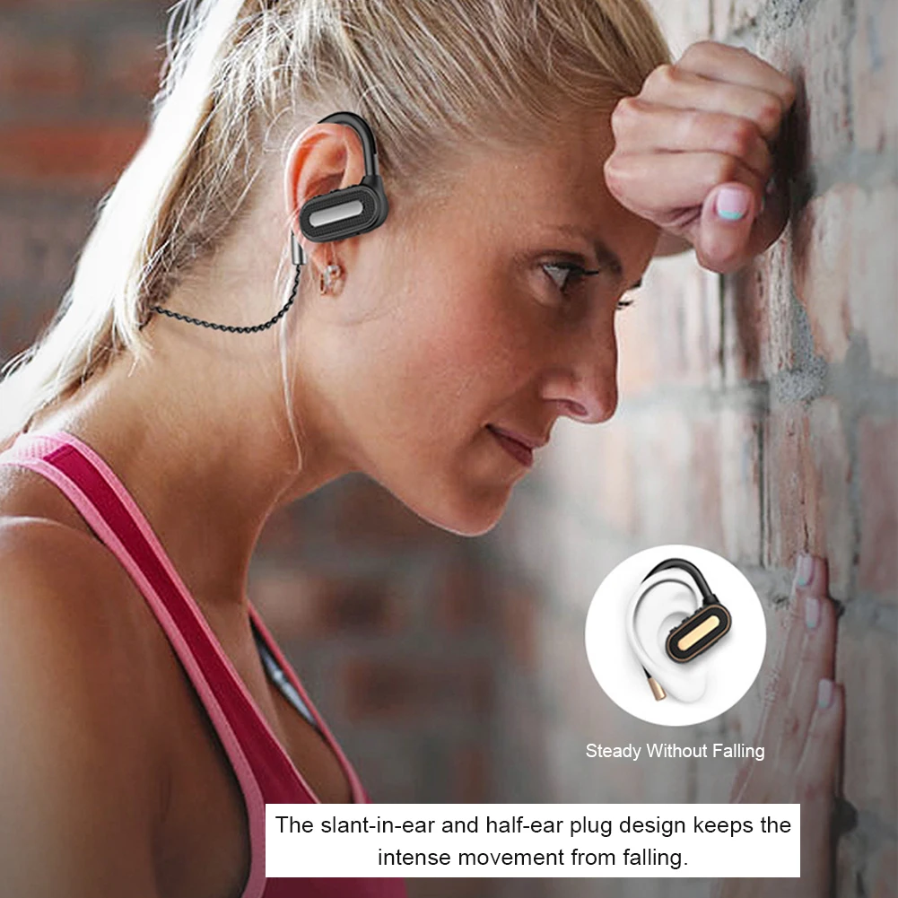 Bluetooth-наушники водонепроницаемые Беспроводные спортивные наушники для