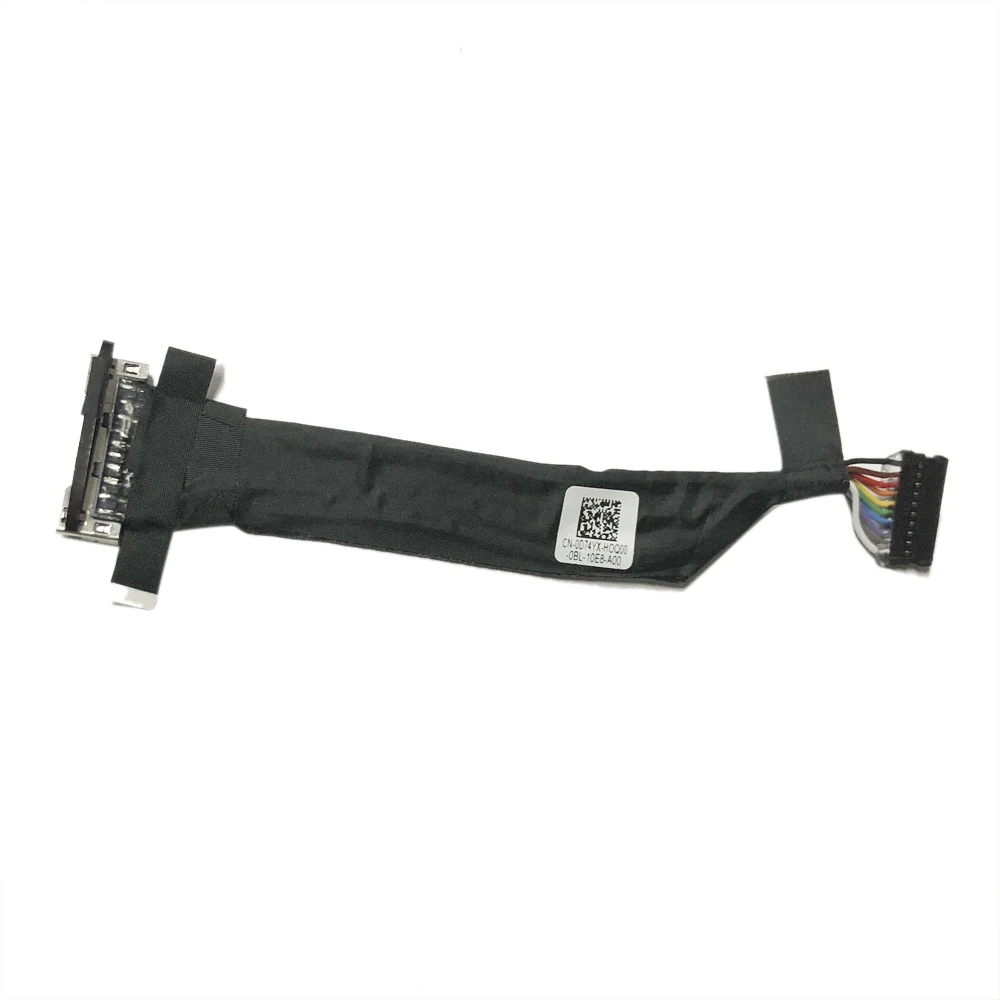 Соединитель кабеля аккумулятора для Dell XPS15 9500 Precision 5550 M5500 0D74YX D74YX|power jack|dc jack powerbutton