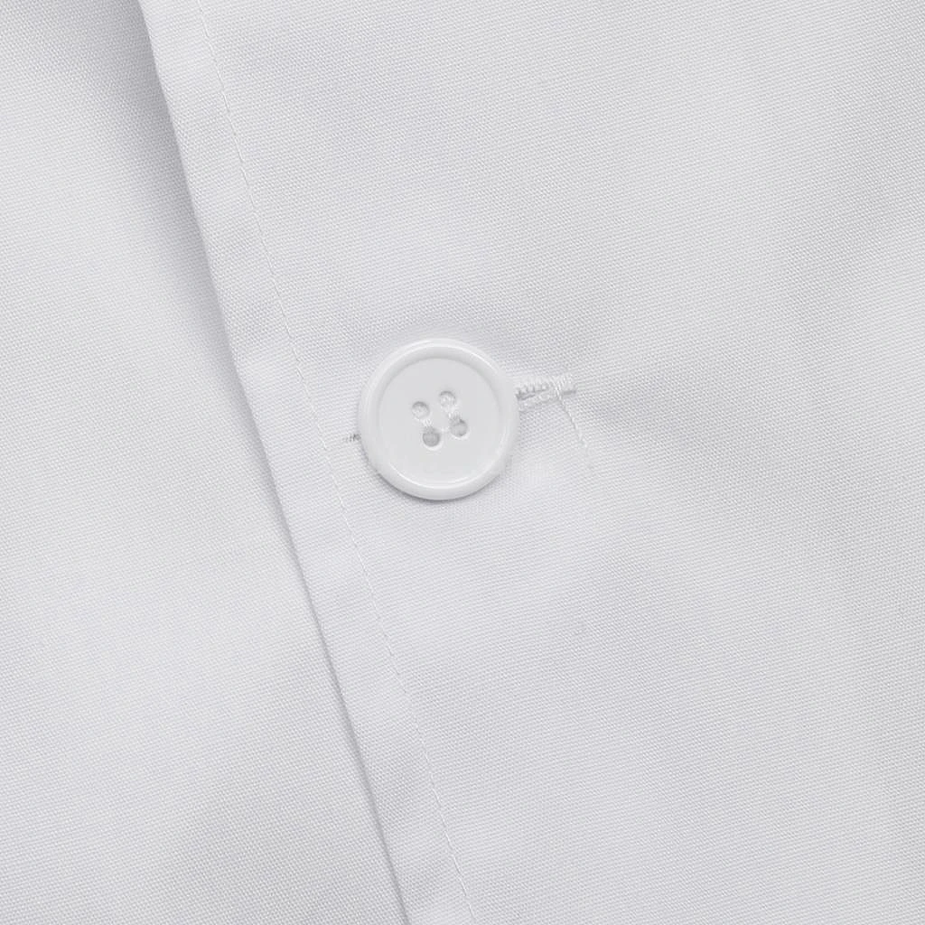 Унисекс скрабы с длинным рукавом лабораторная медсестра докторская белая