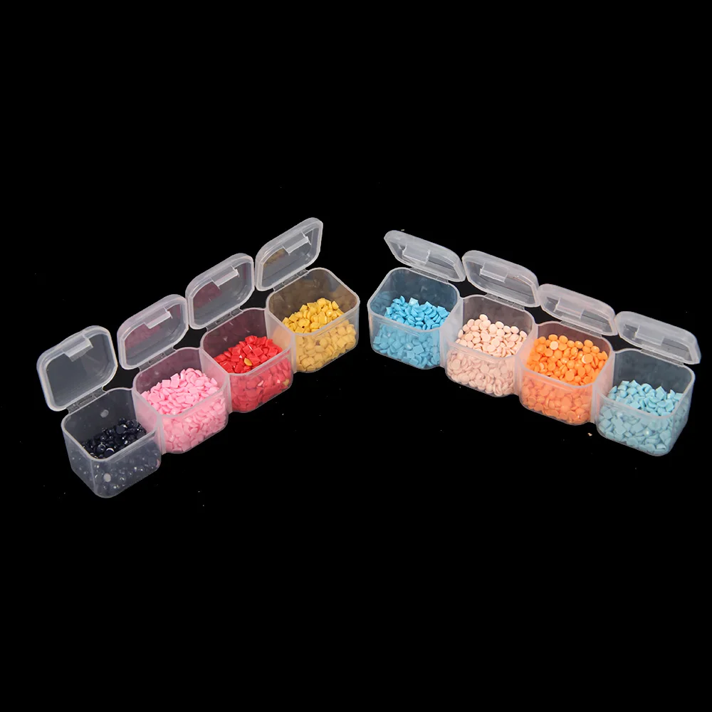 

56 Lattices Dismountable Diamond Embroidery Accessories Diamond Painting Boxes Cross Stitch Cases Storage Organizer Home Storage