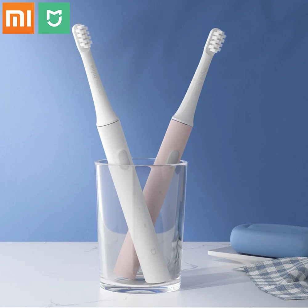 

Оригинальная звуковая электрическая зубная щетка Xiaomi Mijia Mi T100, цветная зарядка через USB, IPX7, водонепроницаемая, для путешествий, для дома