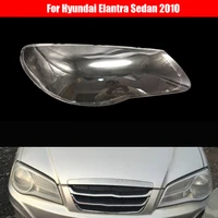 headlight lens for hyundai elantra sedan 2010 headlamp cover car replacement auto shell sedan type