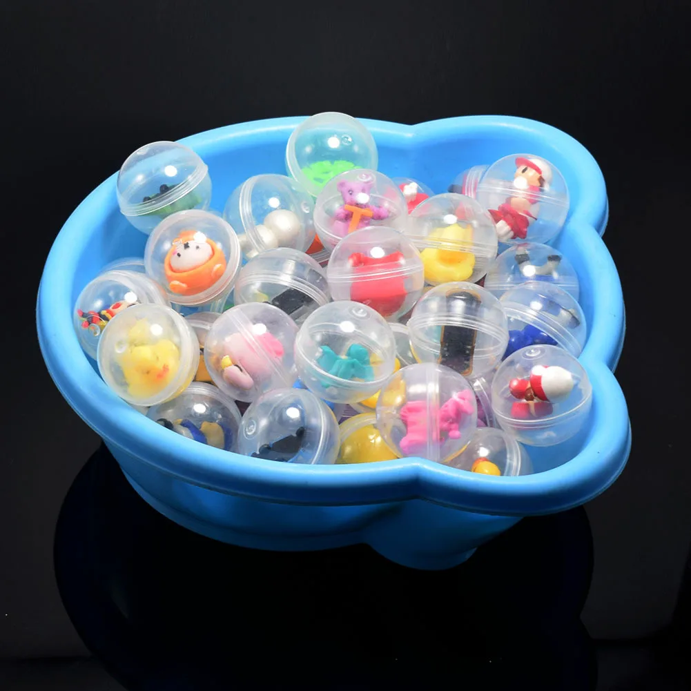 10PCS Novelty Funny Relaxing Toy Mixed Surprise Egg Capsule Ball Model Puppets Toys Kids Children Gift Random Delivery - купить по