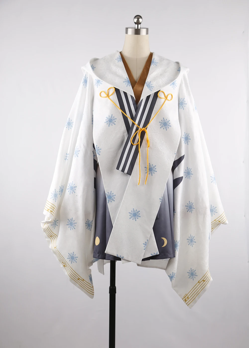 Snow Miku Yuki Witch Kagura ver. Кимоно для костюмированной вечеринки на Хэллоуин |