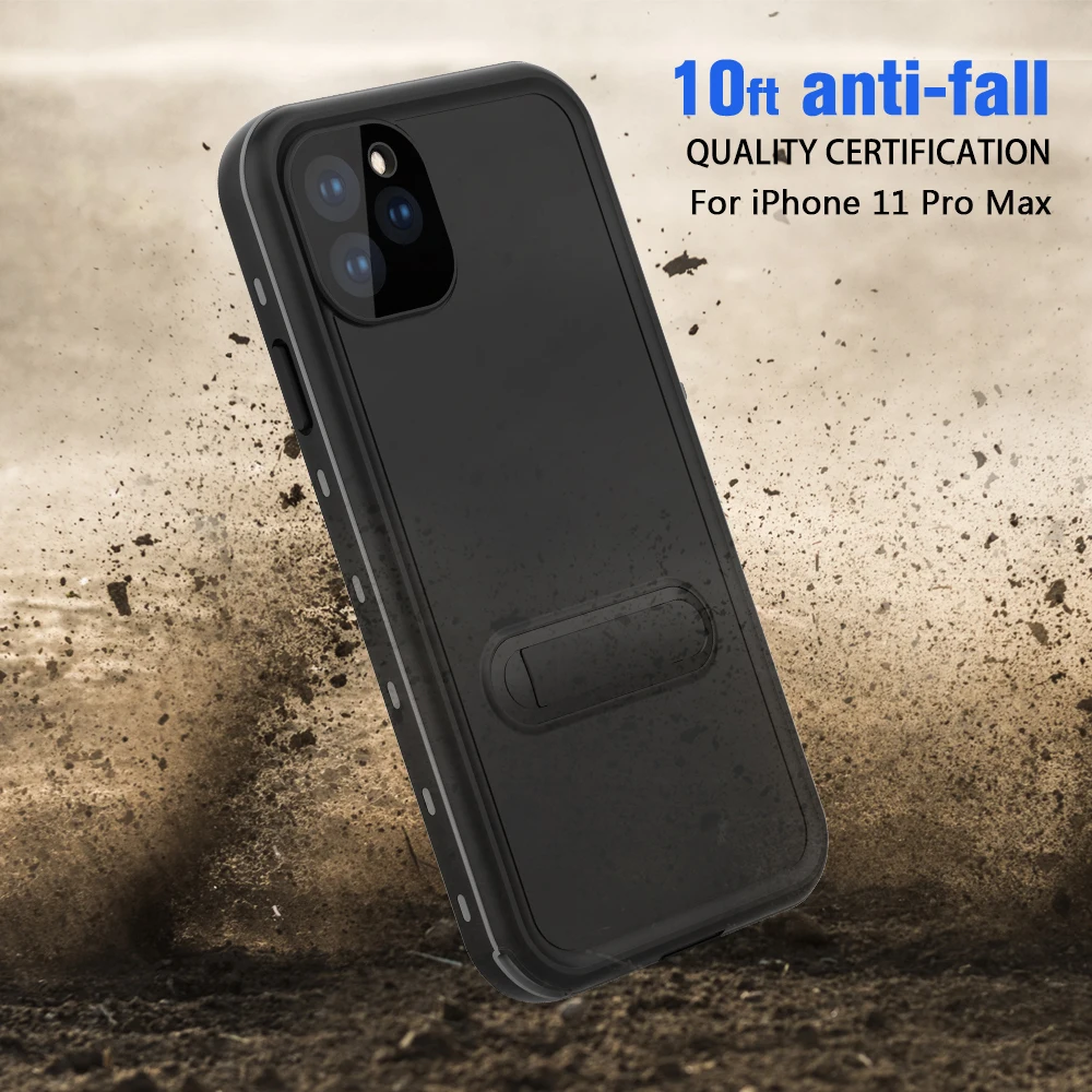 IP69K водонепроницаемый чехол для iPhone 11 открытый противоударный плавания дайвинга