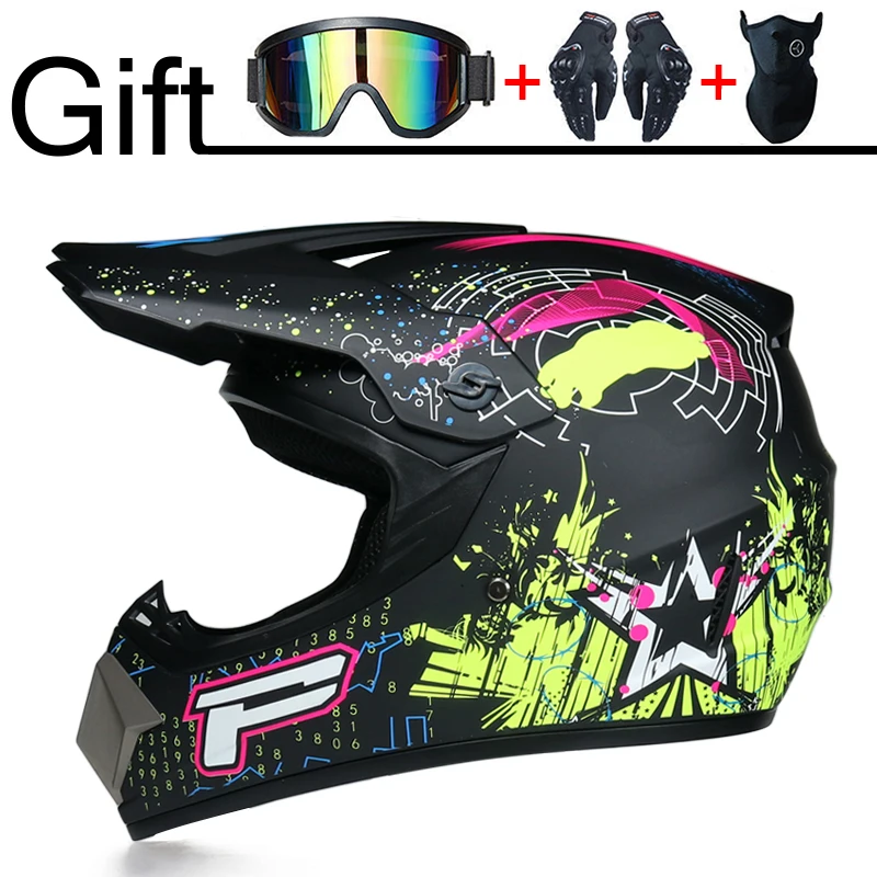 Новые cascos para moto шлемы moto rcycle moto крест шлем Casco Capacete внедорожный шлем Горные MTB DH гоночный шлем - Цвет: 16c