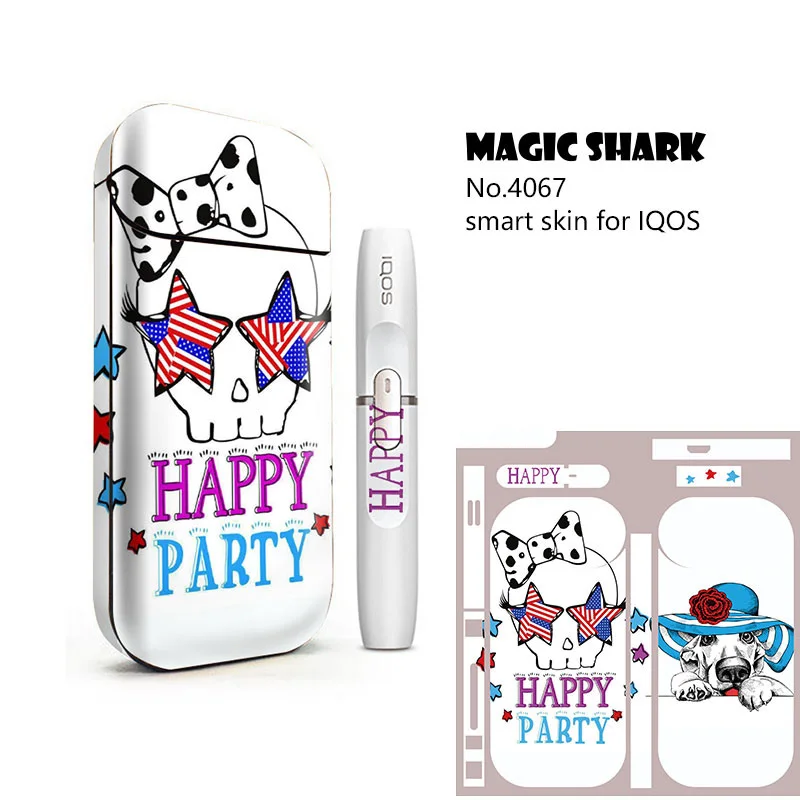 Magic Shark Stereo Sexy Lady Game Cat Film Sticker for IQOS 2.4 Plus Case 2.4p E Cigarette | Мобильные телефоны и
