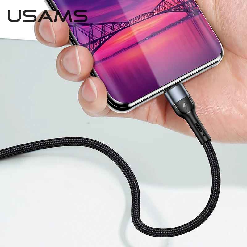 Кабель Micro USB USAMS для зарядки Samsung Redmi Xiaomi Huawei Android|Кабели мобильных телефонов| |