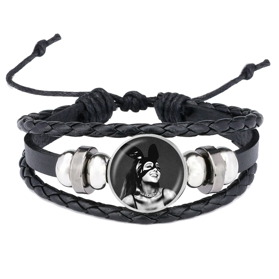 Браслеты Ариана Гранде 7 колец музыкальные сувениры для поклонников суперзвезд