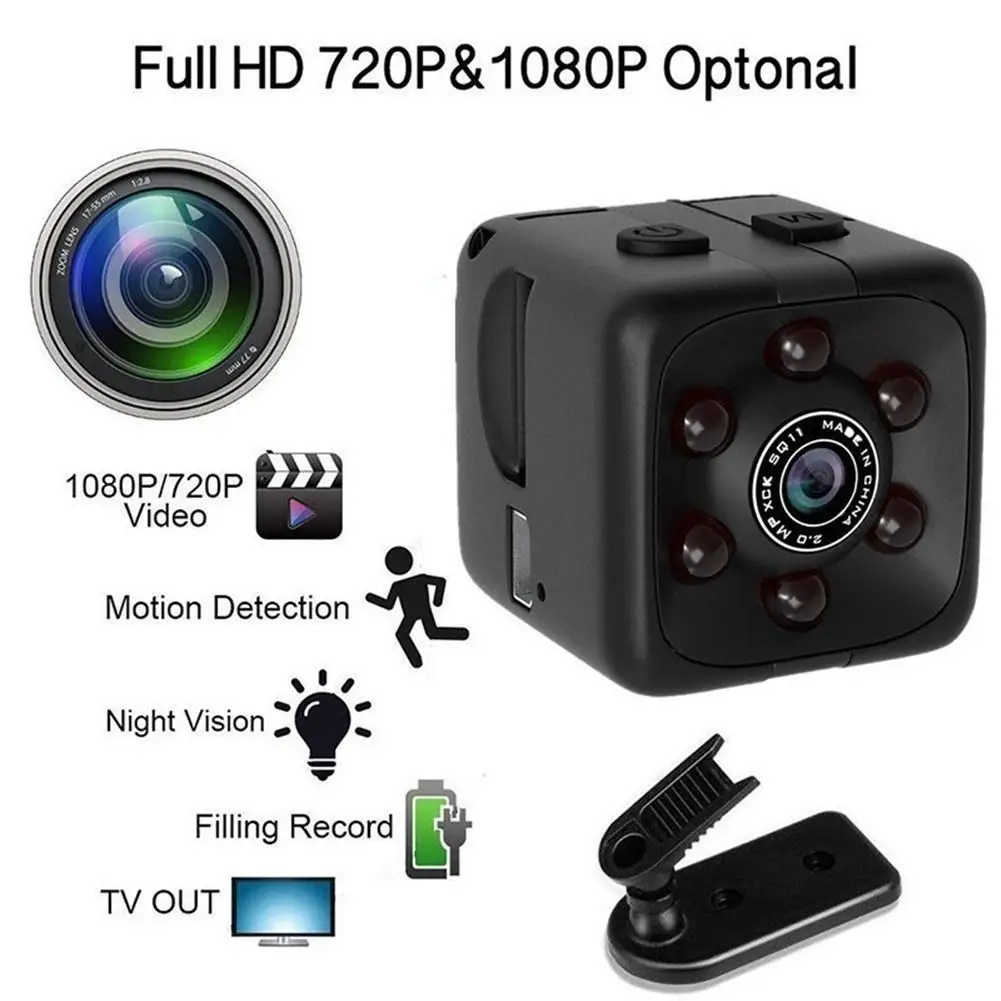 HD 1080P A9 Мини IP камера наружный DVR ночного видения Обнаружение движения домашняя