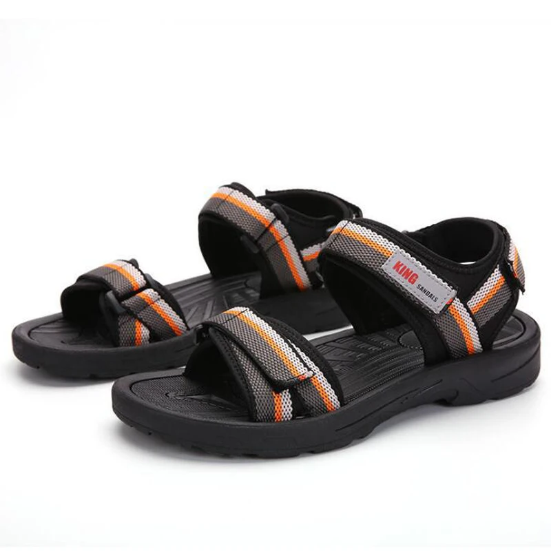 

Men Sandals 2021 Summer Shoes Flat Non-slip Outdoor Men Beach Sandals Man Sport Sandals