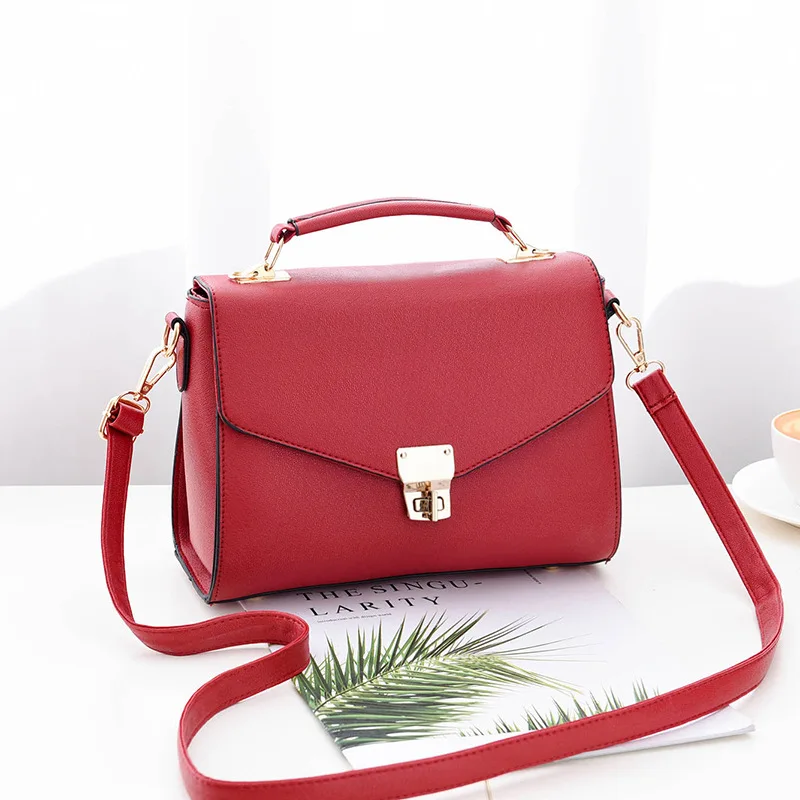 

Retro casual women's portable shoulder bag fashion exquisite women's shopping bag fashion PU leather chain women's handbag