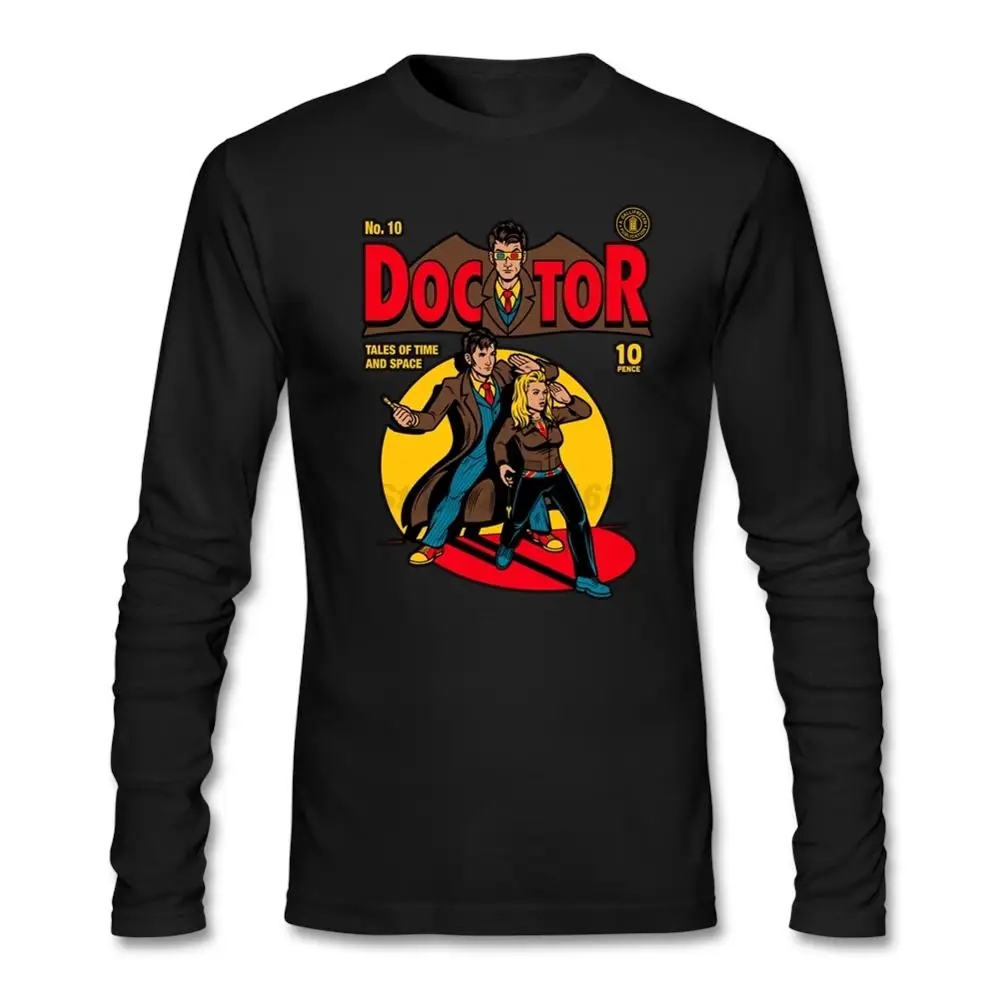 Мужские рабочие персонализированные футболки для мужчин доктор комиксов