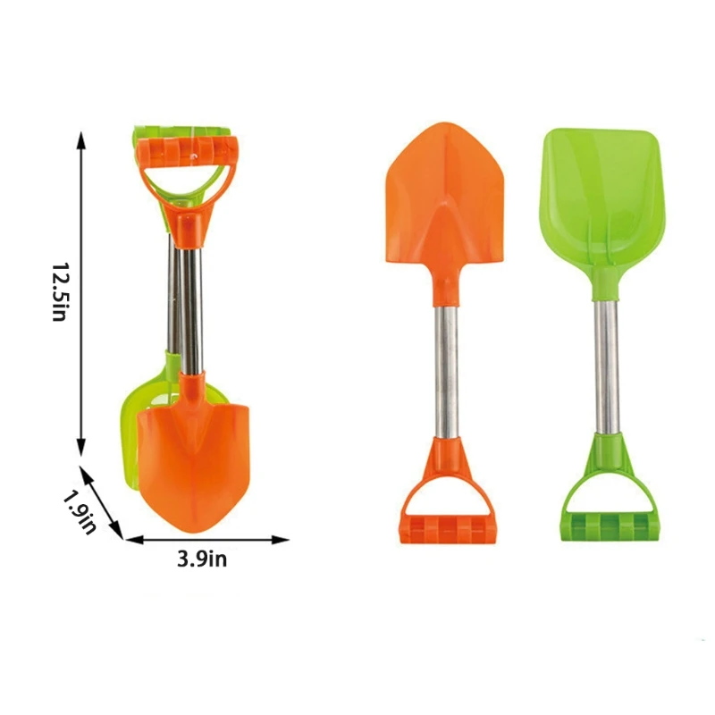 

50LE Infant Beach Toys for Kids1-3 Year Old Sand Shovel&Watering Can Birthday Gifts