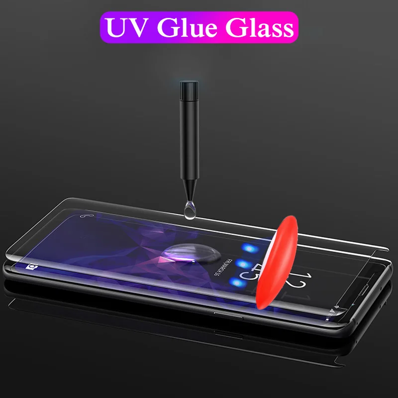3D УФ Nano закаленное Стекло для LG V30 V40 ThinQ полностью наклеиваемая поверхность