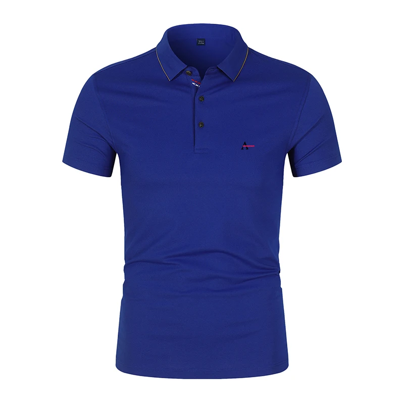 2021 Aramy reserved Men's Summer Men's Short Sleeve Polo Formal Wear High-end Men's T-shirt Brand Polo Shirt